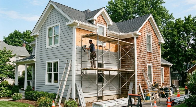 Siding Service in Farmersville, TX