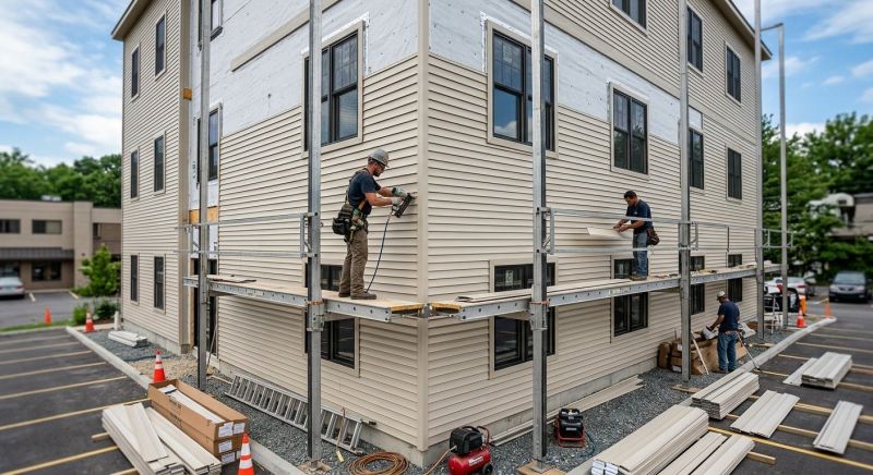 Commercial Siding Installation in Farmersville, TX