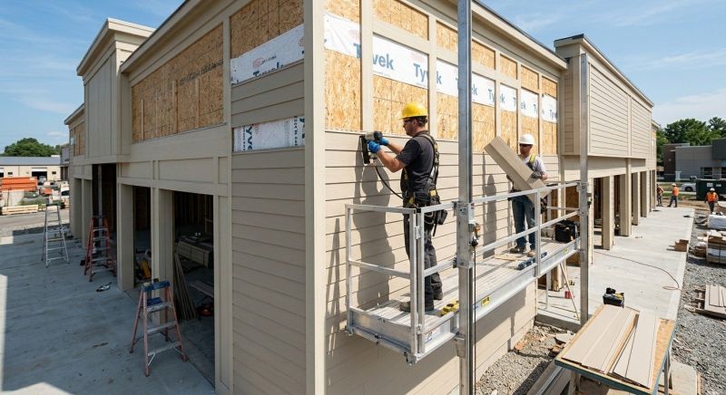Commercial Siding Installation in Farmersville, TX