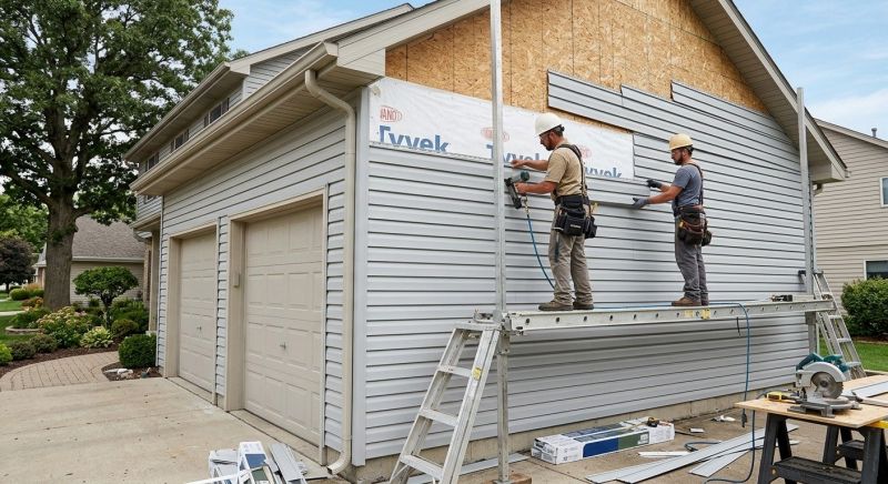 Garage Siding Installation in Farmersville, TX