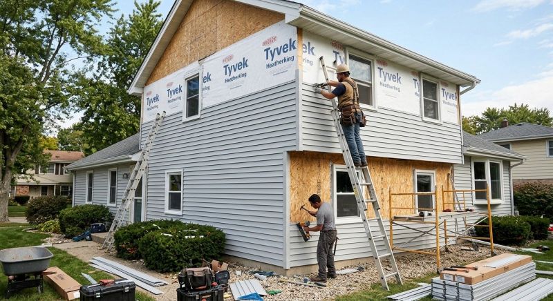 House Siding Installation in Sachse, TX