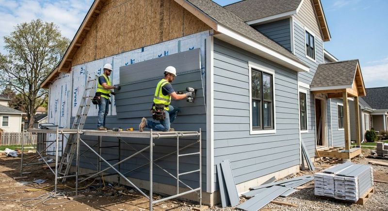 Insulated Siding Installation in Collin County, TX