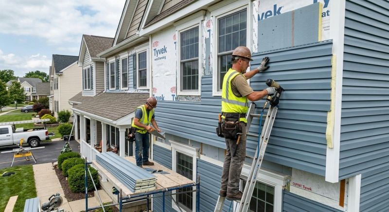 Insulated Siding Installation in Farmersville, TX