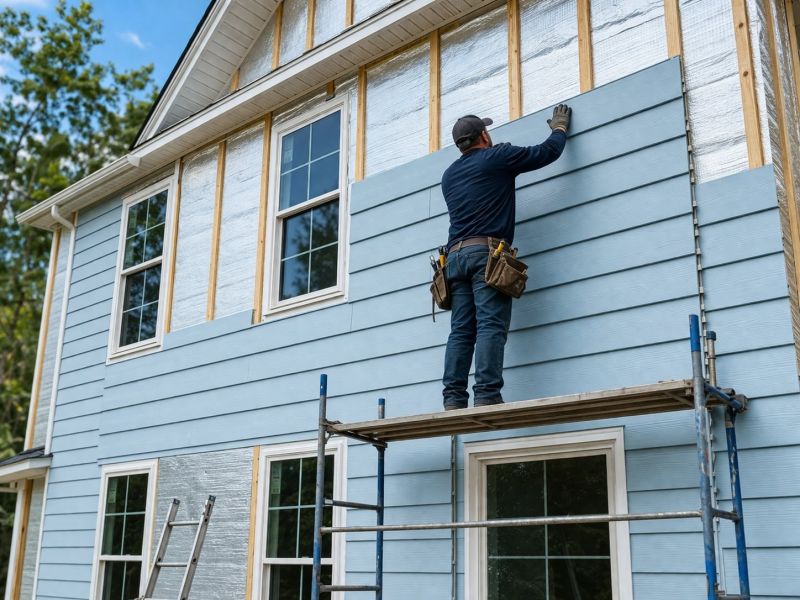 Insulated Siding Installation in Mckinney, TX