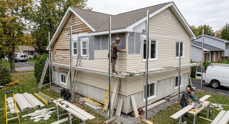 Insulated Siding Installation in Rockwall County, TX