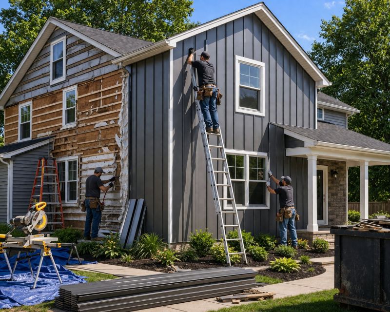 Siding Replacement in Allen, TX