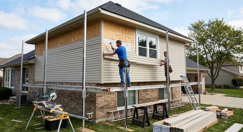 Vinyl Cladding Installation in Farmersville, TX