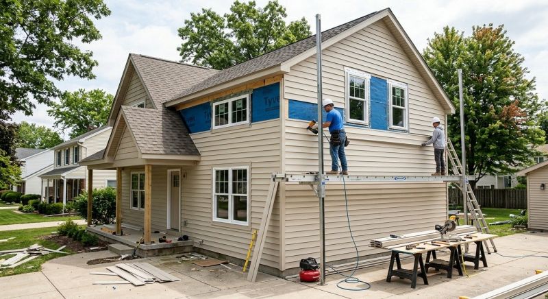 Vinyl Siding Installation in Collin County, TX