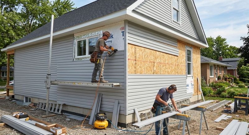 Vinyl Siding Installation in Collin County, TX