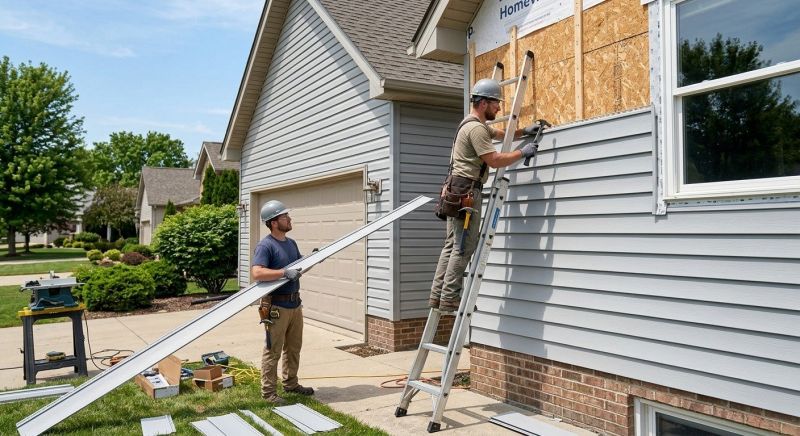 Vinyl Siding Installation in Farmersville, TX