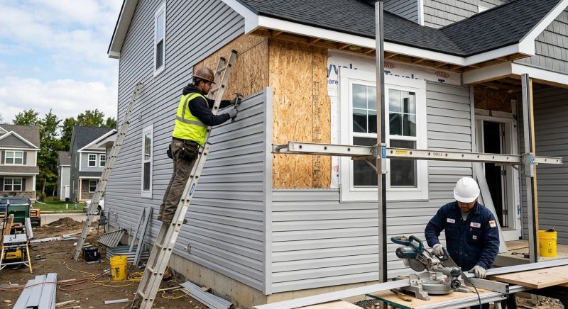 Vinyl Siding Installation in Farmersville, TX